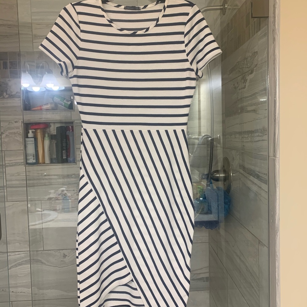 Monteau striped dress